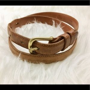 Coach Brown Leather Belt 27”-31”